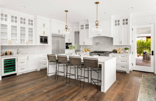 Tile pattern layout planning for backsplash in Altamonte Springs